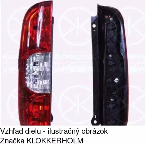 Zadné svetlo 3041881E /POLCAR/ - obr. 1