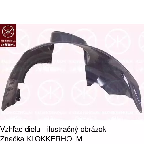 Podblatník (plast) POLCAR 3041FP1Q