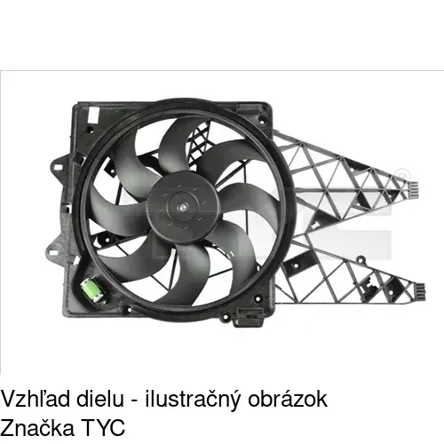 Ventilátory chladičov 304223W3X /POLCAR/