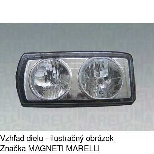 Hlavný reflektor POLCAR 305810-E