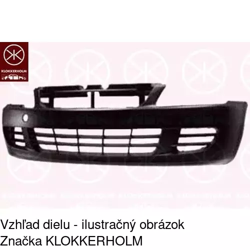 Predný nárazník 306607 /POLCAR/