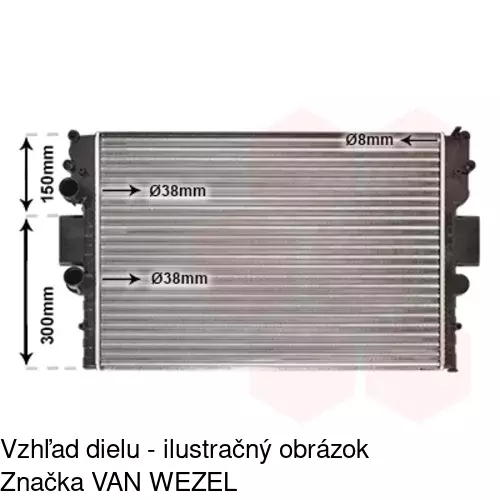 Chladiče vody 308008A1 /POLCAR/ - obr. 5