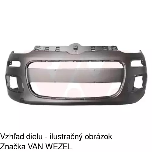 Predný nárazník 30A107 /POLCAR/ - obr. 1