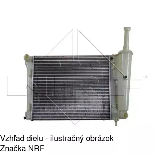 Chladiče vody 30A1082X /POLCAR/ - obr. 2