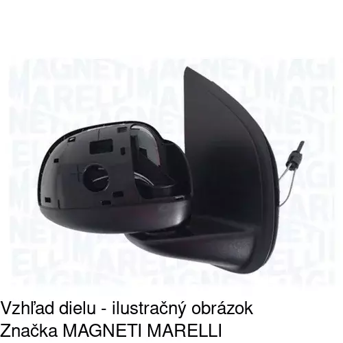 Vonkajšie zrkadlo 30A1517E /POLCAR/ - obr. 2