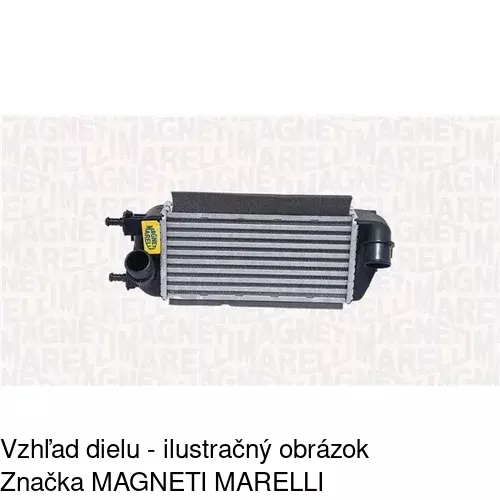 Chladiče vzduchu (Intercoolery) POLCAR 30A1J81X