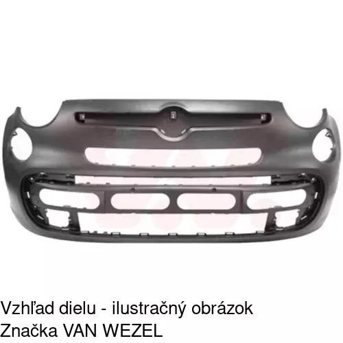 Predný nárazník 30L107 /POLCAR/ - obr. 2