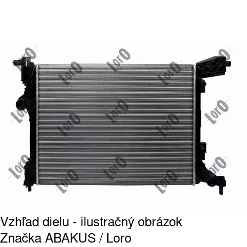 Chladiče vody 30L1081X /POLCAR/ - obr. 2