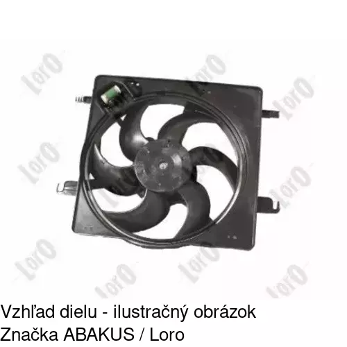 Ventilátory chladičov 320023W2 /POLCAR/ - obr. 3