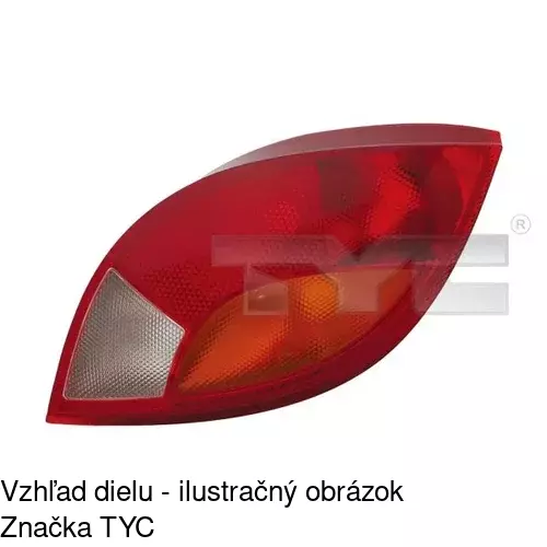 Zadné svetlo 3200880E /POLCAR/