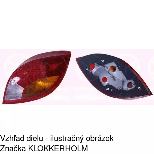 Zadné svetlo 3200880E /POLCAR/ - obr. 1