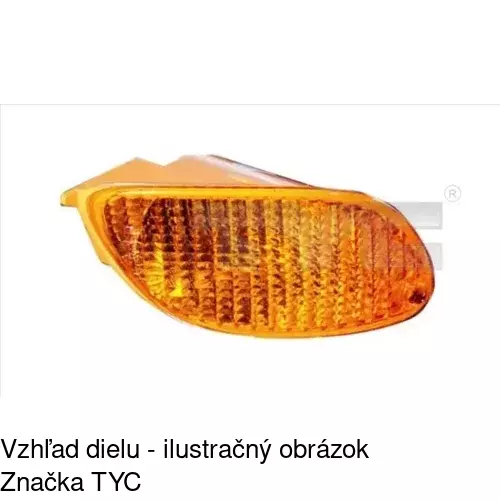 Predná smerovka POLCAR 320120-E