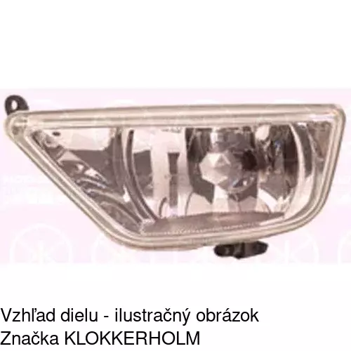 Hmlové svetlo - predné 3201291T /POLCAR/ - obr. 3