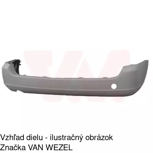 Zadný nárazník 3201962J /POLCAR/ - obr. 2