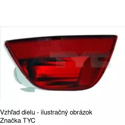 Hmlové svetlo - zadné 3201971T /POLCAR/ - obr. 3