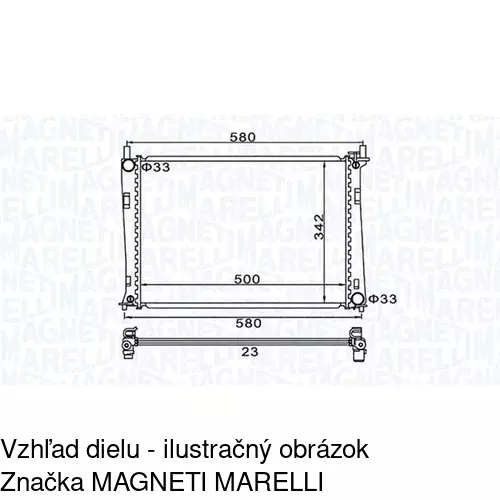 Chladiče vody 321208-2 /POLCAR/ - obr. 1