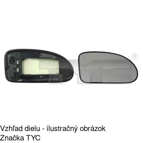 Vonkajšie zrkadlo 3212515E /POLCAR/ - obr. 4