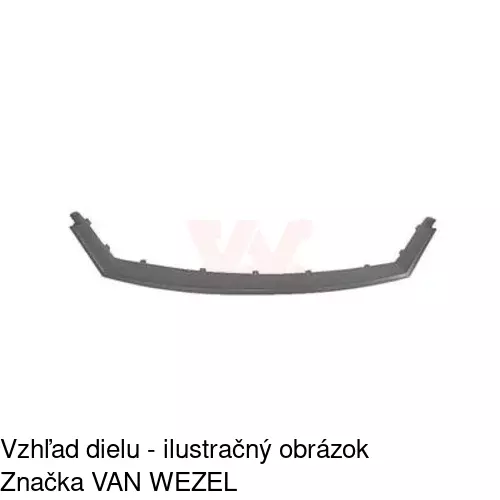 Lišta masky 321805-2 /POLCAR/ - obr. 1