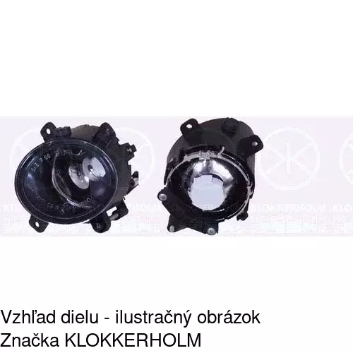 Hmlové svetlo - predné 321830-E /POLCAR/ - obr. 1