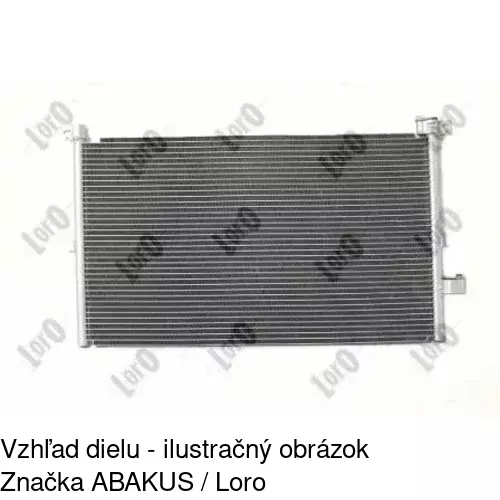 Chladiče klimatizácie 3218K8C2S /POLCAR/ - obr. 2