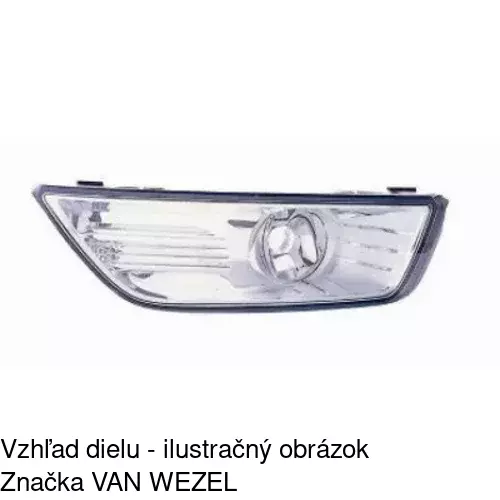 Hmlové svetlo - predné 321930-U /POLCAR/ - obr. 5