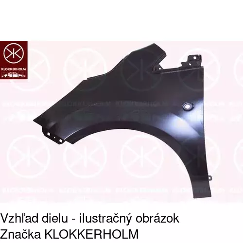 Predný blatník 323301 /POLCAR/