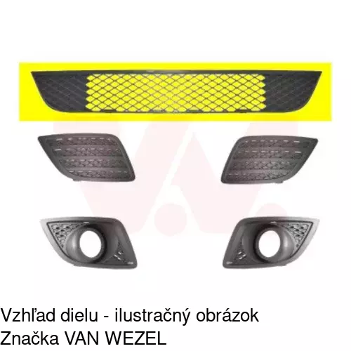 Kryt v nárazníku 323727 /POLCAR/ - obr. 1