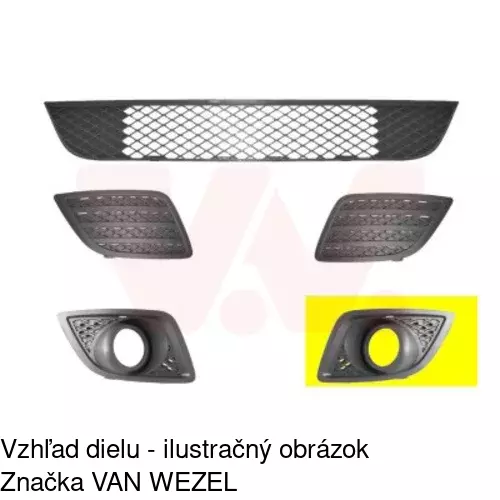 Rámik hmlového svetla 323727-3 /POLCAR/ - obr. 2