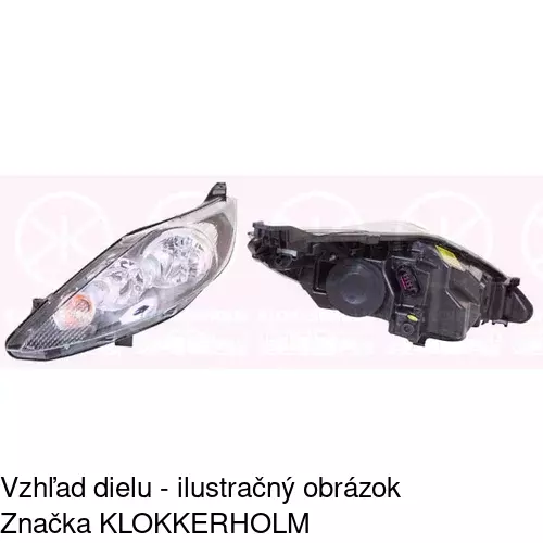 Hlavný reflektor 323810-U /POLCAR/ - obr. 2