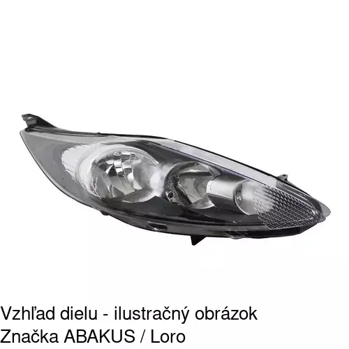 Hlavný reflektor 3238100E /POLCAR/ - obr. 5