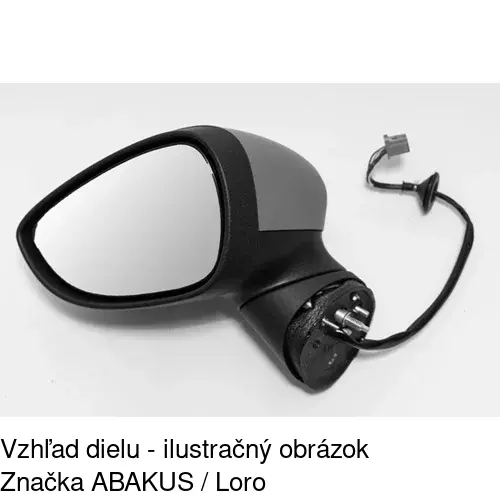 Rám vonkajšieho zrkadla 323854PE /POLCAR/ - obr. 1