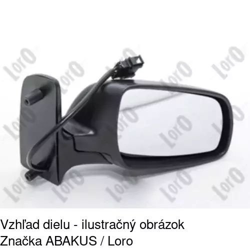 Vonkajšie zrkadlo 3241524M /POLCAR/ - obr. 1
