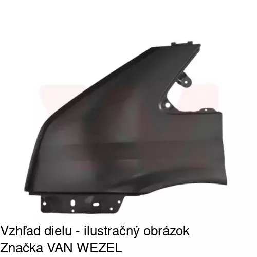 Predný blatník 324802-1 /POLCAR/ - obr. 4
