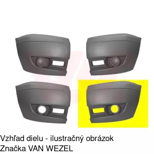 Rámik nárazníka 3248171J /POLCAR/ - obr. 1