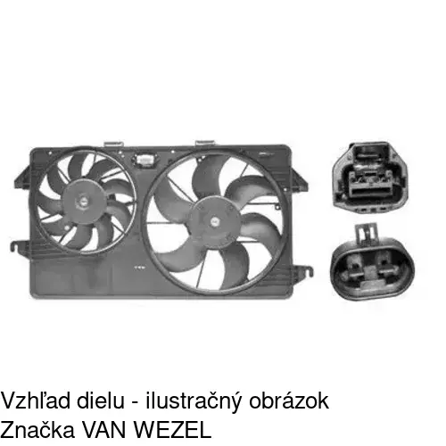 Ventilátory chladičov 325623W2 /POLCAR/ - obr. 5