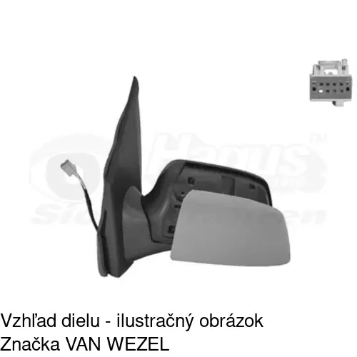 Vonkajšie zrkadlo 3258524E /POLCAR/ - obr. 5
