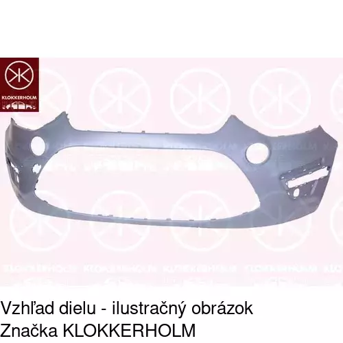 Predný nárazník POLCAR 328107