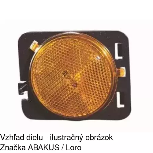 Bočná smerovka POLCAR 340019-5