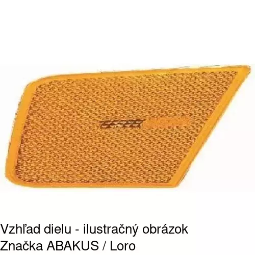 Obrysové svetlo POLCAR 341020-3