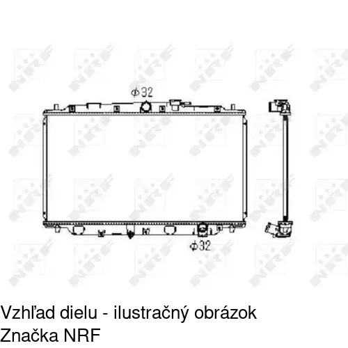 Chladiče vody POLCAR 3820083K