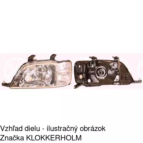 Hlavný reflektor POLCAR 3875102E
