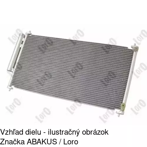 Chladiče klimatizácie 38C1K83K /POLCAR/ - obr. 1