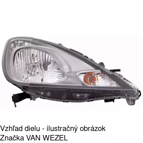 Hlavný reflektor 38L1100E /POLCAR/ - obr. 4