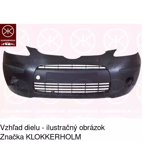 Predný nárazník 400307 /POLCAR/