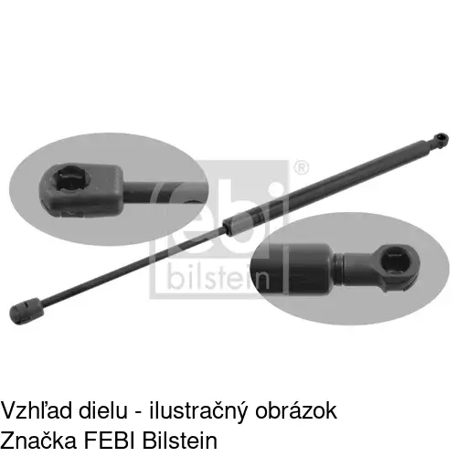 Plynová pružina 4013ABD /POLCAR/ - obr. 2