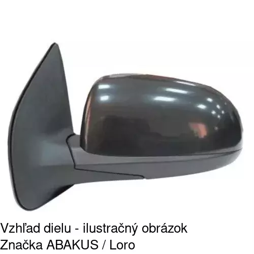 Vonkajšie zrkadlo 4017524S /POLCAR/ - obr. 1