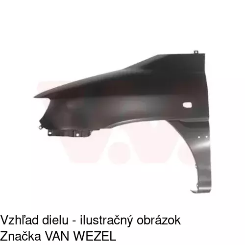 Predný blatník 403502 /POLCAR/ - obr. 1