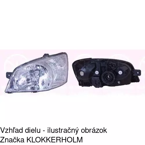 Hlavný reflektor 4042091E /POLCAR/ - obr. 1