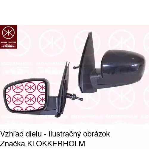 Vonkajšie zrkadlo 40A1511S /POLCAR/ - obr. 1