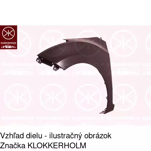 Predný blatník 40C202-1 /POLCAR/ - obr. 1